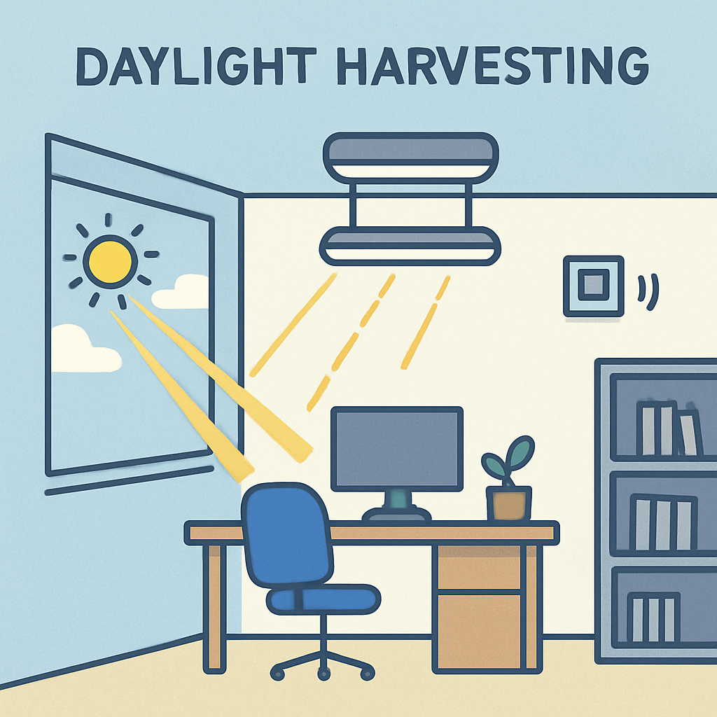 NLC daylight harvesting calibration procedures guide