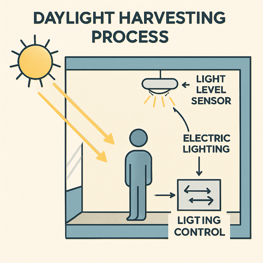 NLC daylight harvesting protocols