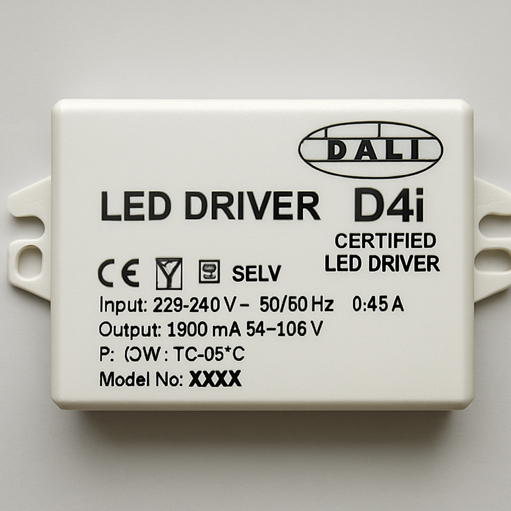 DALI D4i product certification testing procedures requirements
