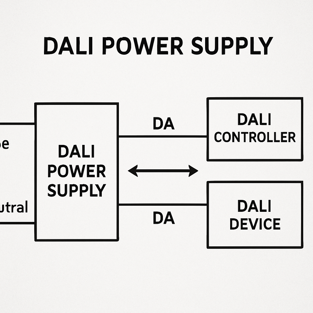 DALI D4i bus power requirements technical documentation