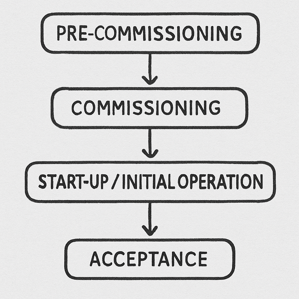 Bluetooth mesh lighting network commissioning procedures
