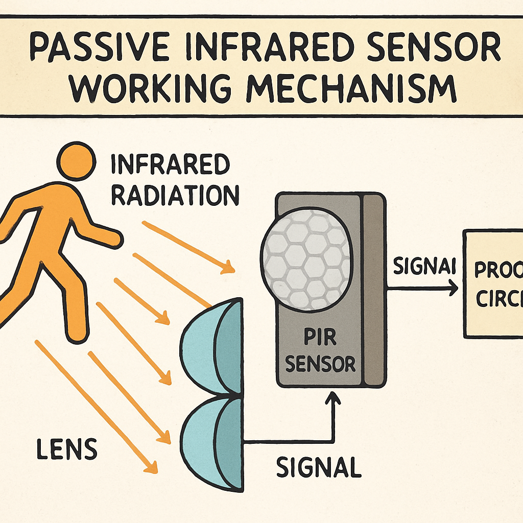 passive infrared PR applications security lighting integration systems