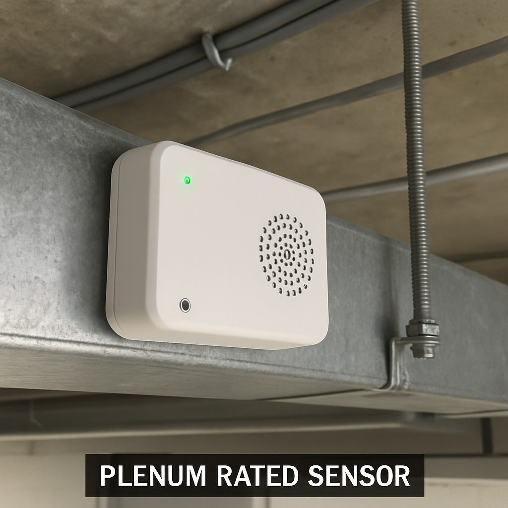 plenum rated sensors environmental performance testing