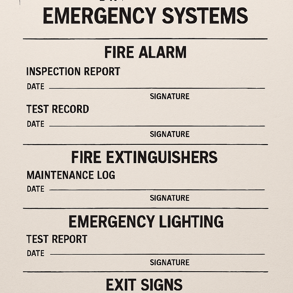 centralized emergency lighting monitoring system compliance