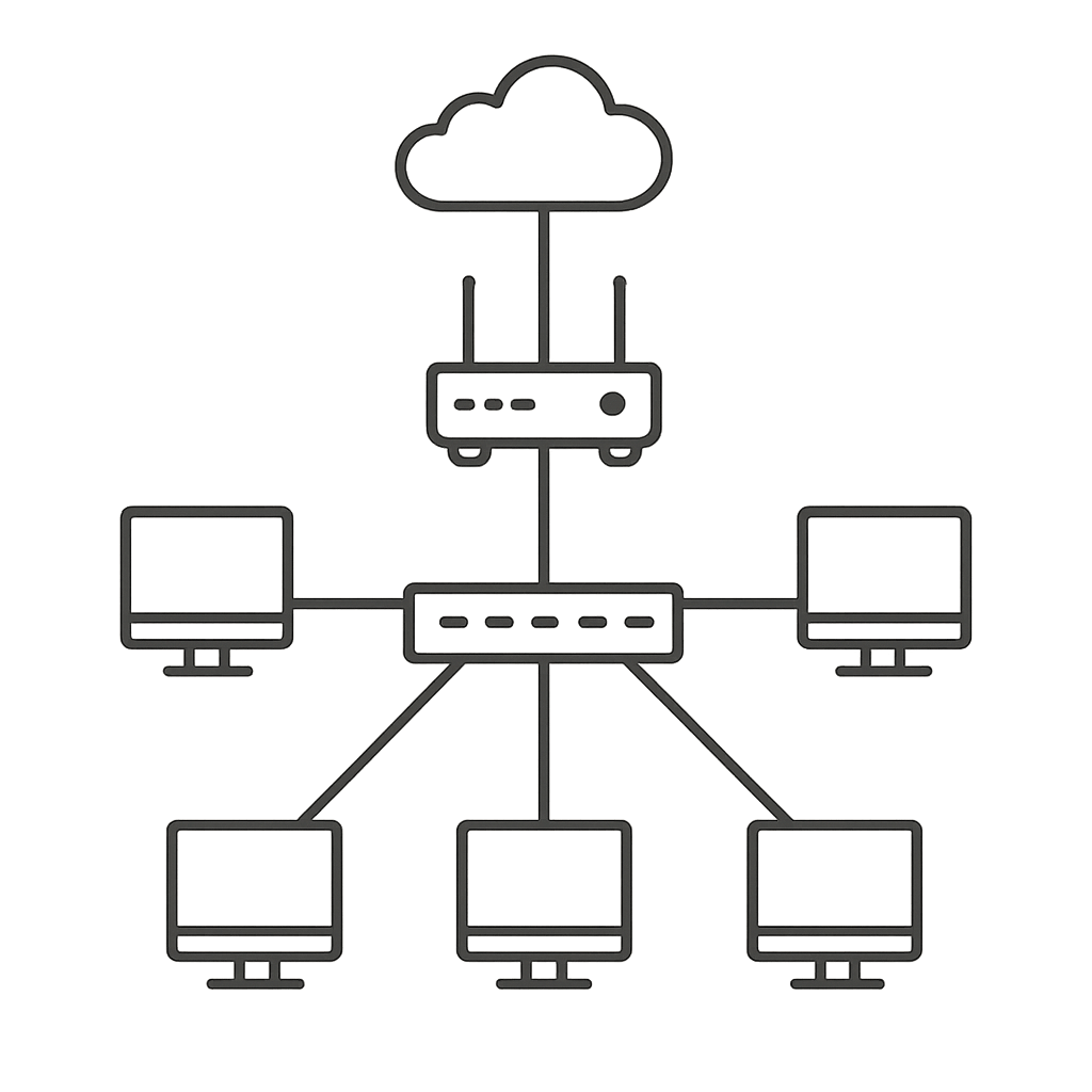 emergency lighting monitoring network configuration guidelines