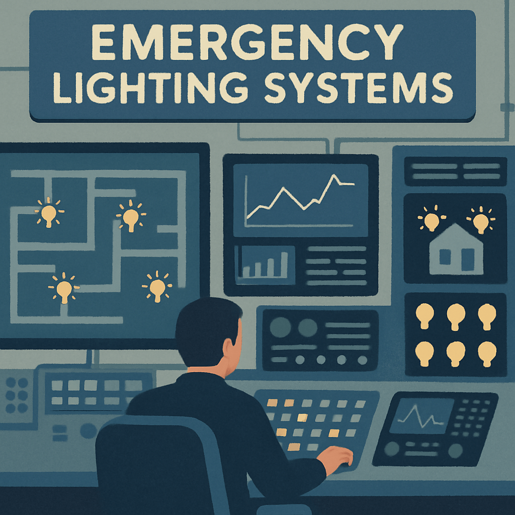 centralized emergency lighting monitoring