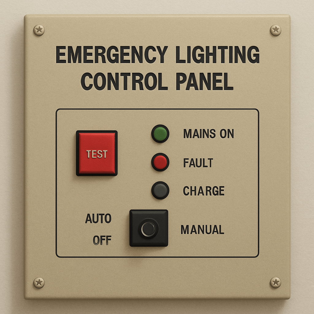 centralized emergency lighting monitoring