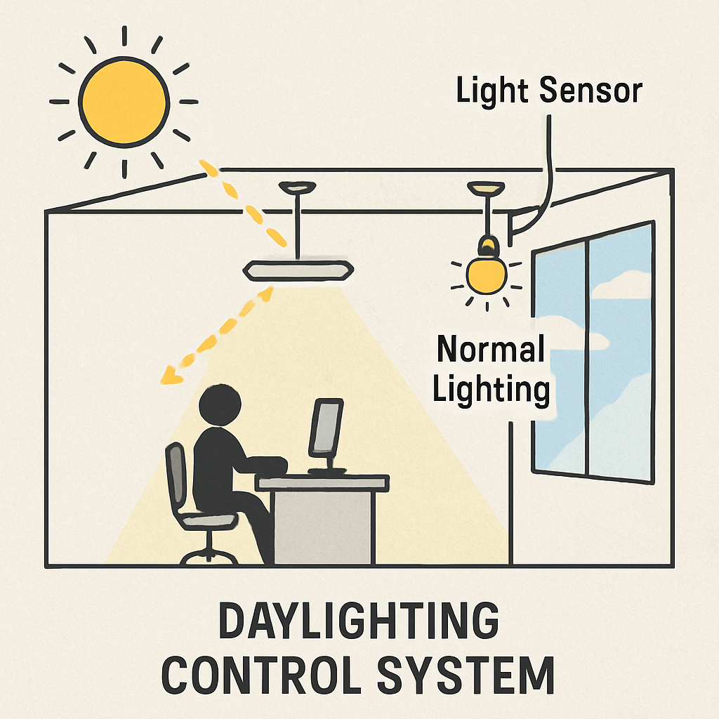 daylight harvesting control calibration professional services