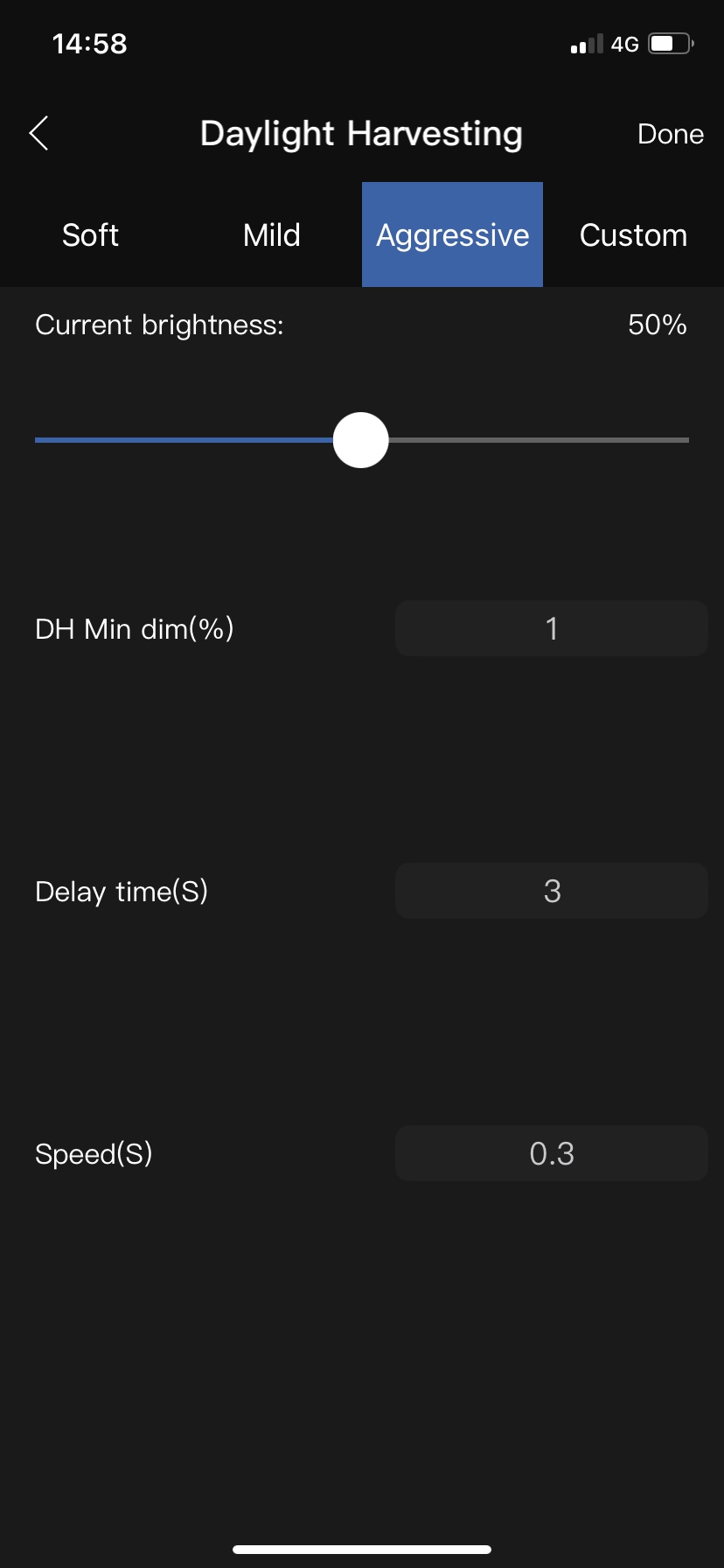 daylight harvesting control calibration professional services