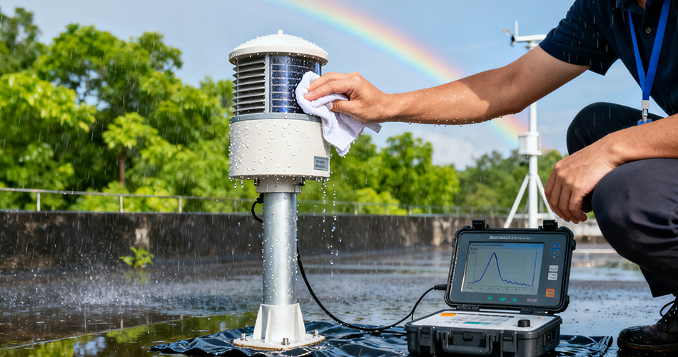 outdoor photocell sensor calibration