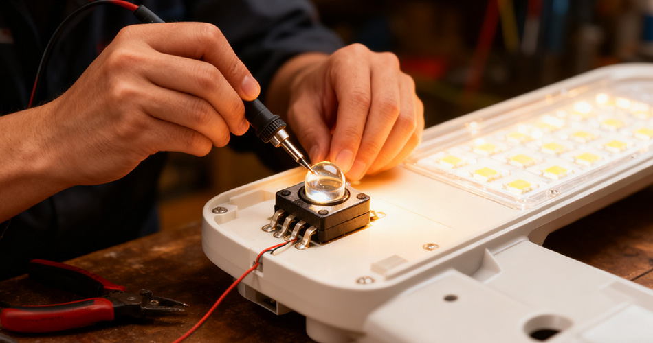 Photocell light sensor