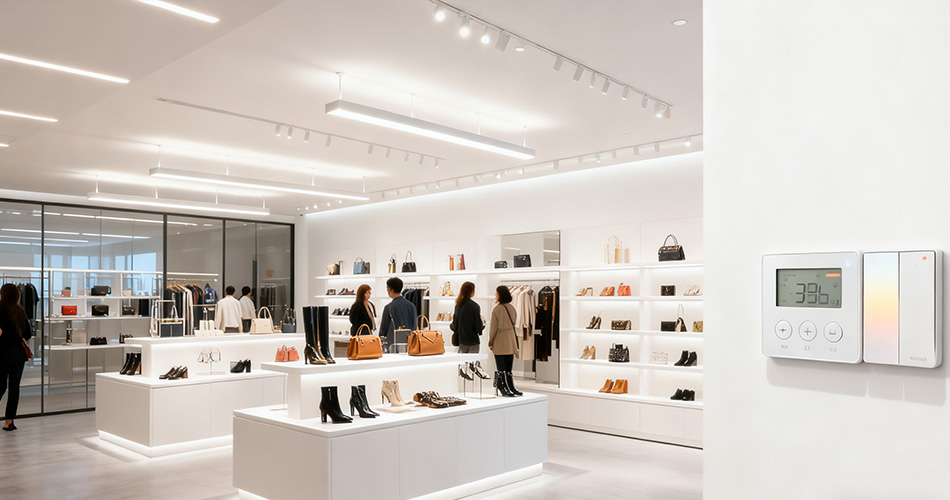 Commercial smart lighting