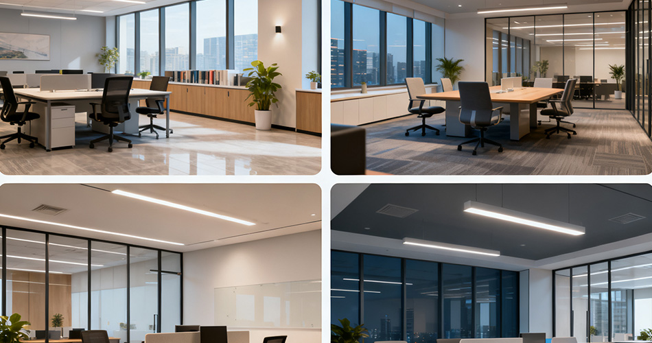 Commercial smart lighting