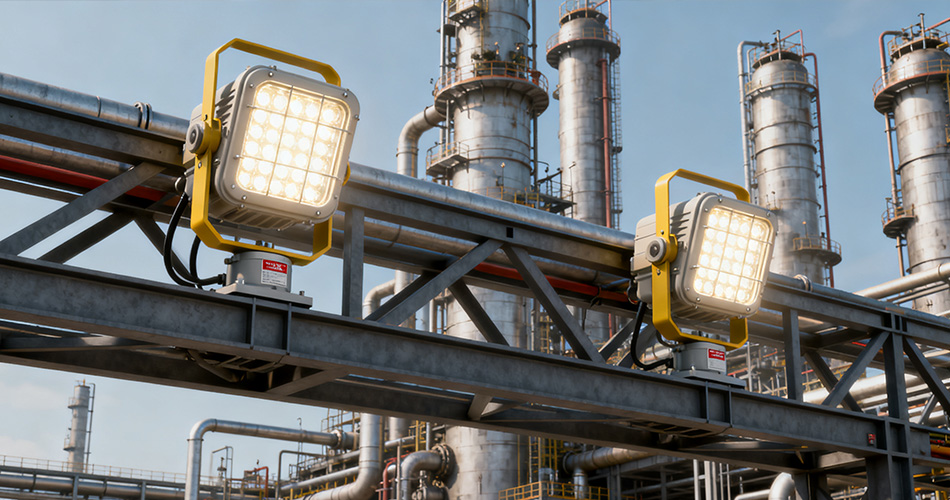 ATEX certified hazardous area lighting systems