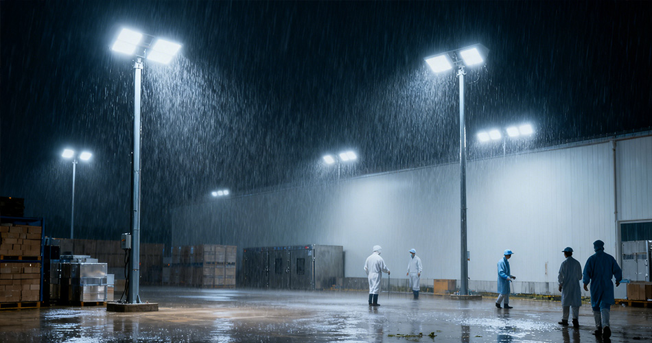 IP65 dustproof waterproof industrial lighting fixtures