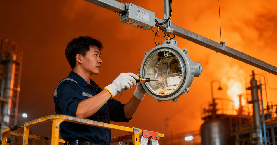 industrial smart lighting maintenance