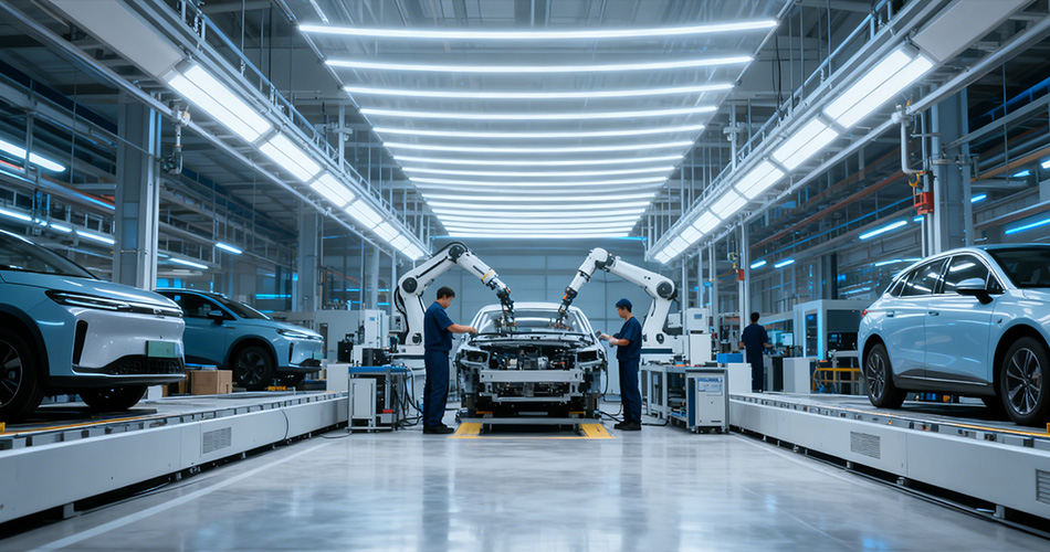 Industrial smart lighting