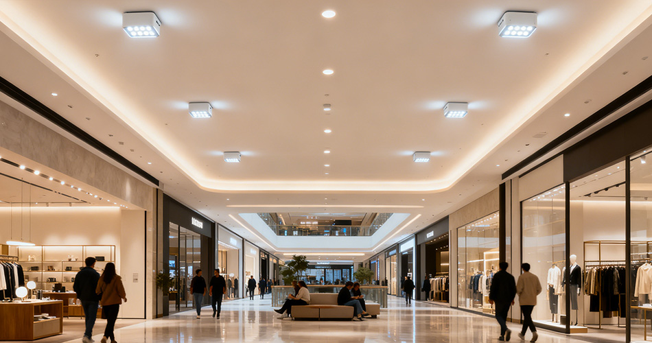 wireless lighting control installation