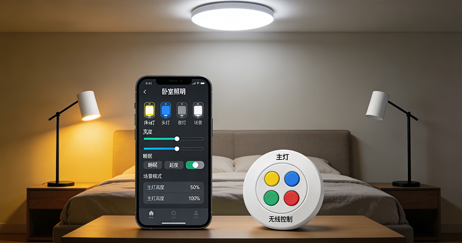 wireless zone lighting control