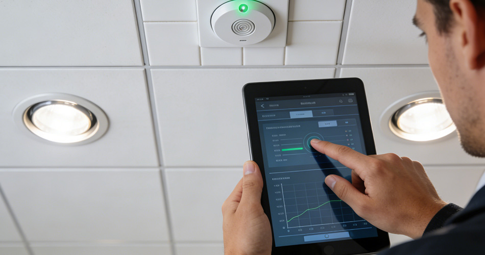 ceiling tile lighting sensor retrofit procedures