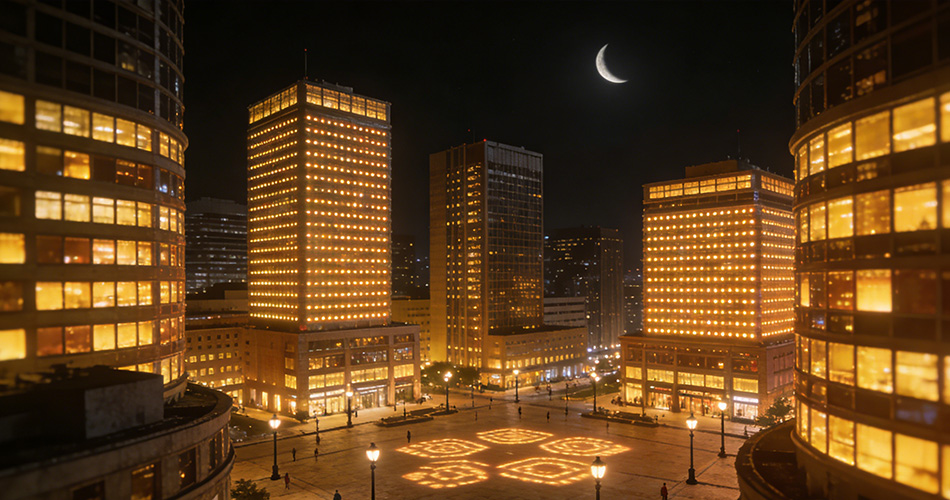 multi building lighting control