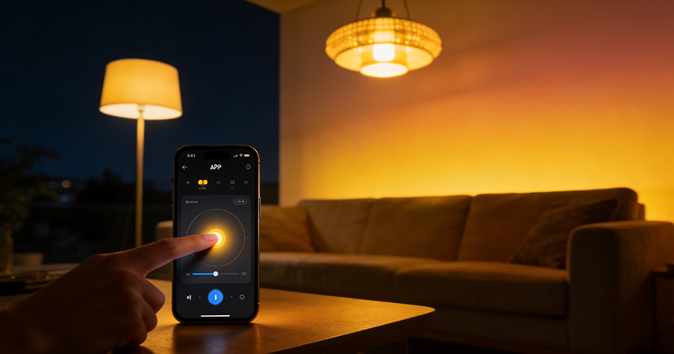 Smart lighting control