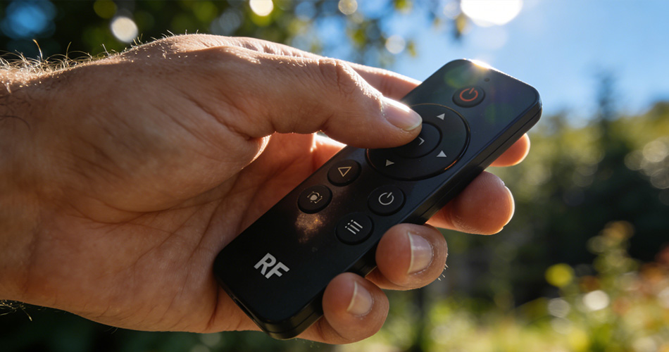 RF lighting remote control