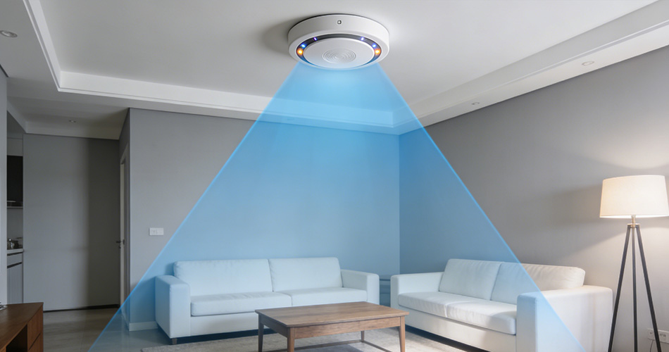 indoor lighting sensor range