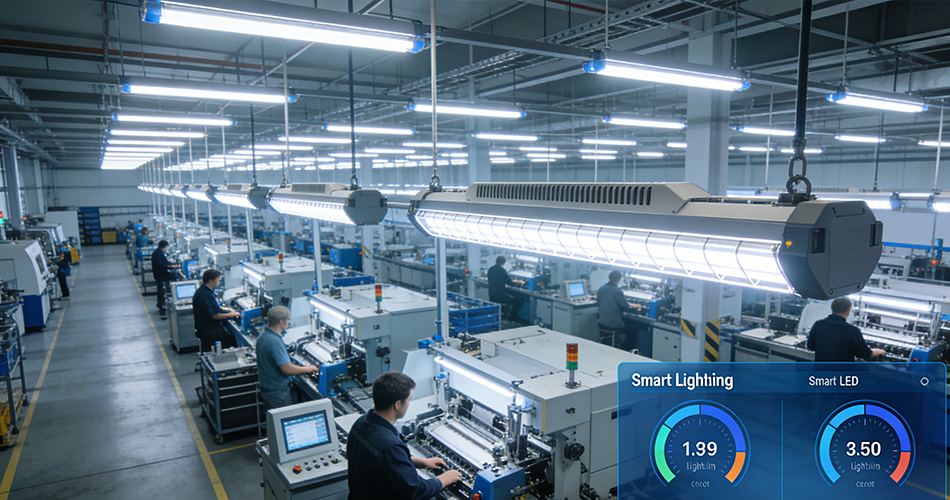 Industrial smart lighting