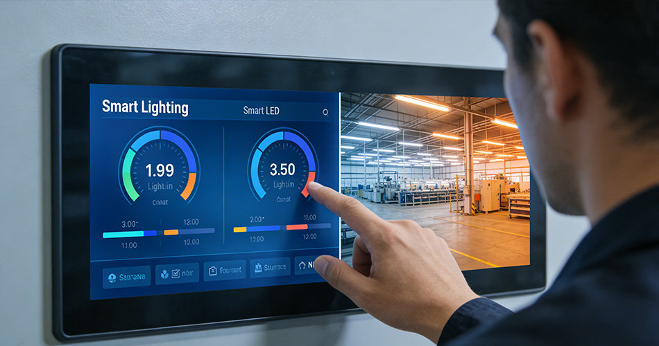 IP65 industrial smart lighting