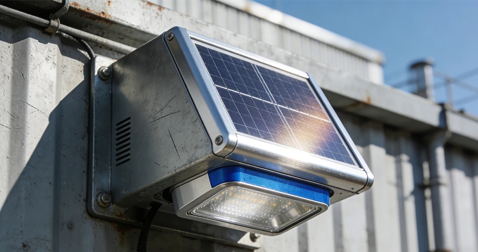 Outdoor lighting sensor