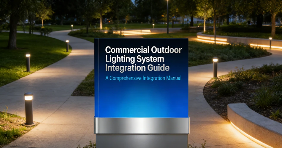 security outdoor lighting system