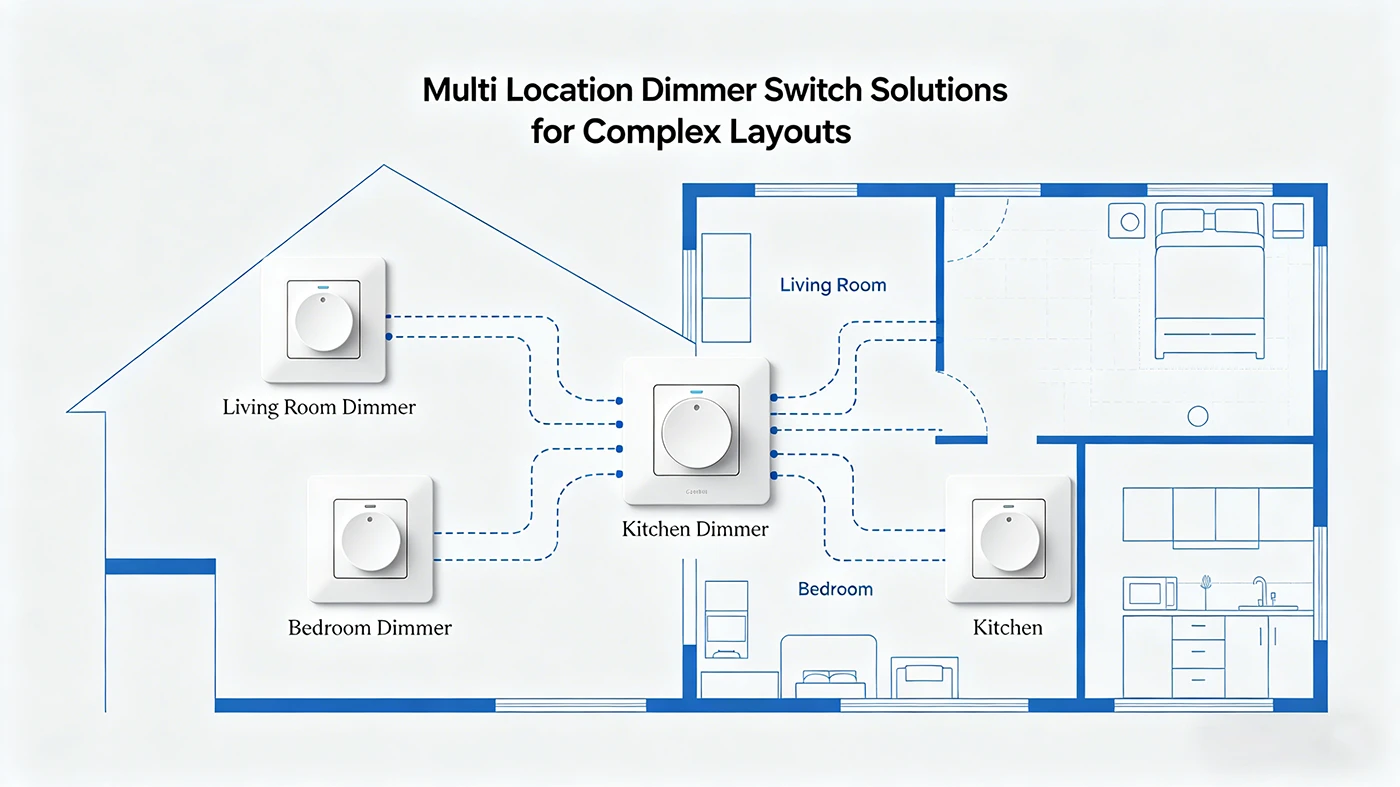 Multi Location Dimmer Switch Solutions for Complex Layouts