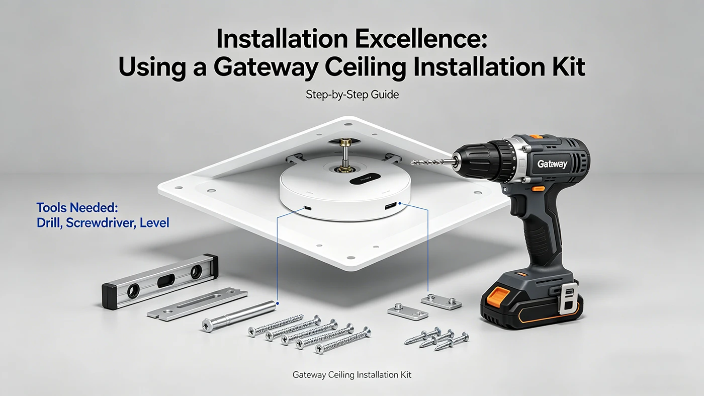 Installation Excellence: Using a Gateway Ceiling Installation Kit