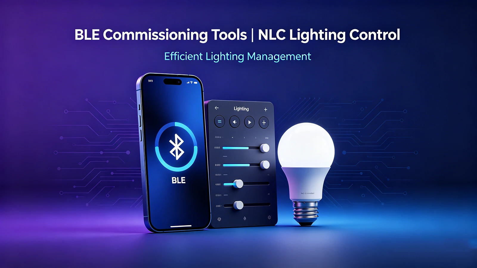 BLE Commissioning Tools | NLC Lighting Control BLE Commissioning Tools | NLC Lighting Control