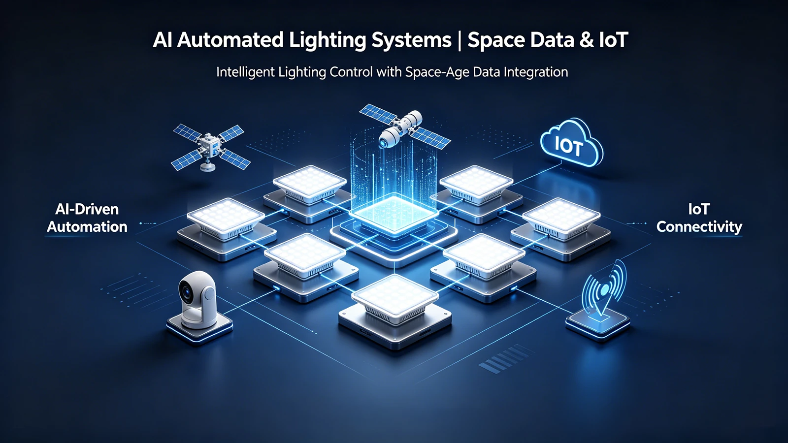 AI Automated Lighting Systems | Space Data & IoT