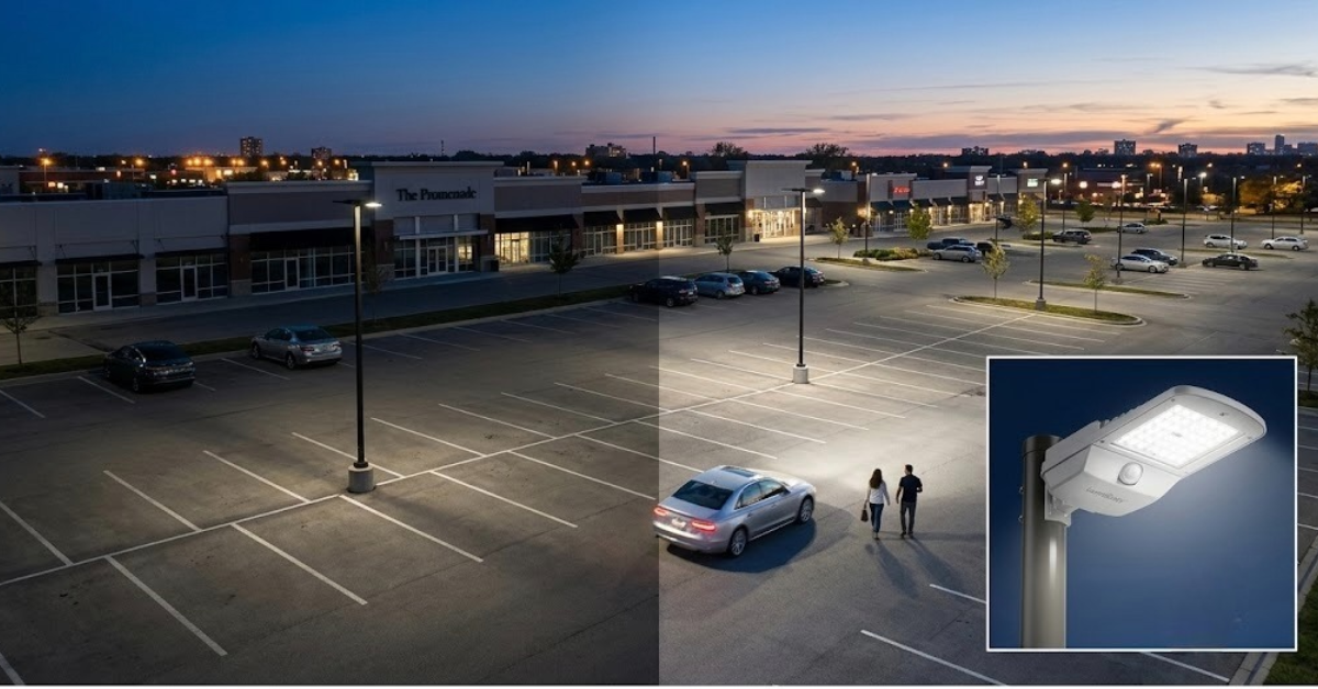 smart light parking lot