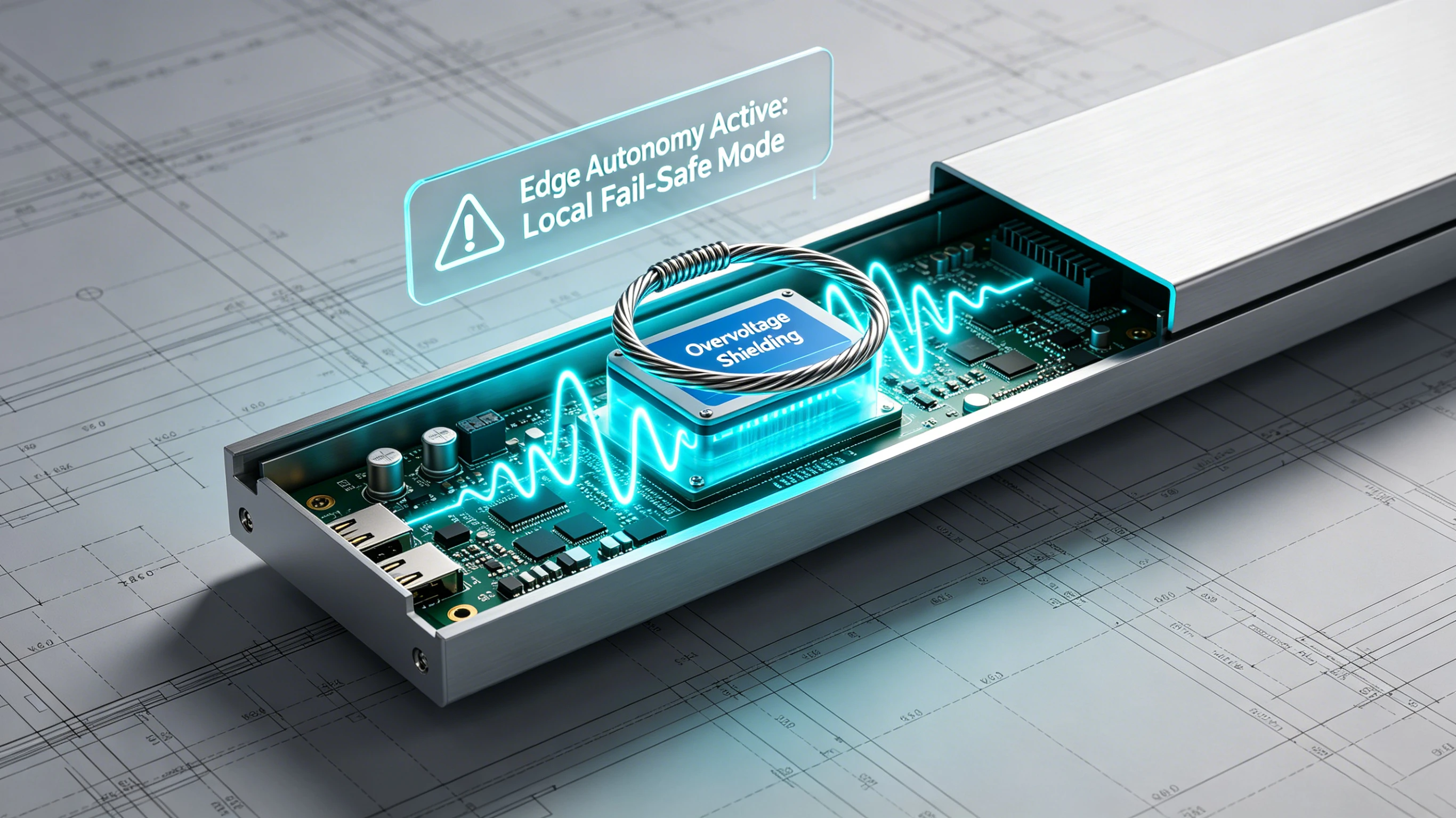 IoT LLLC smart sensor overvoltage shielding edge local fail safe infrastructure LumiEasy IoT LLLC smart sensor overvoltage shielding edge local fail safe infrastructure LumiEasy