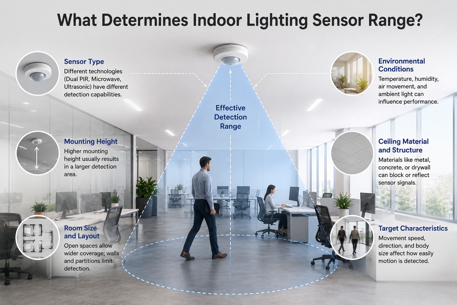 Factors affecting indoor sensor range Factors affecting indoor sensor range