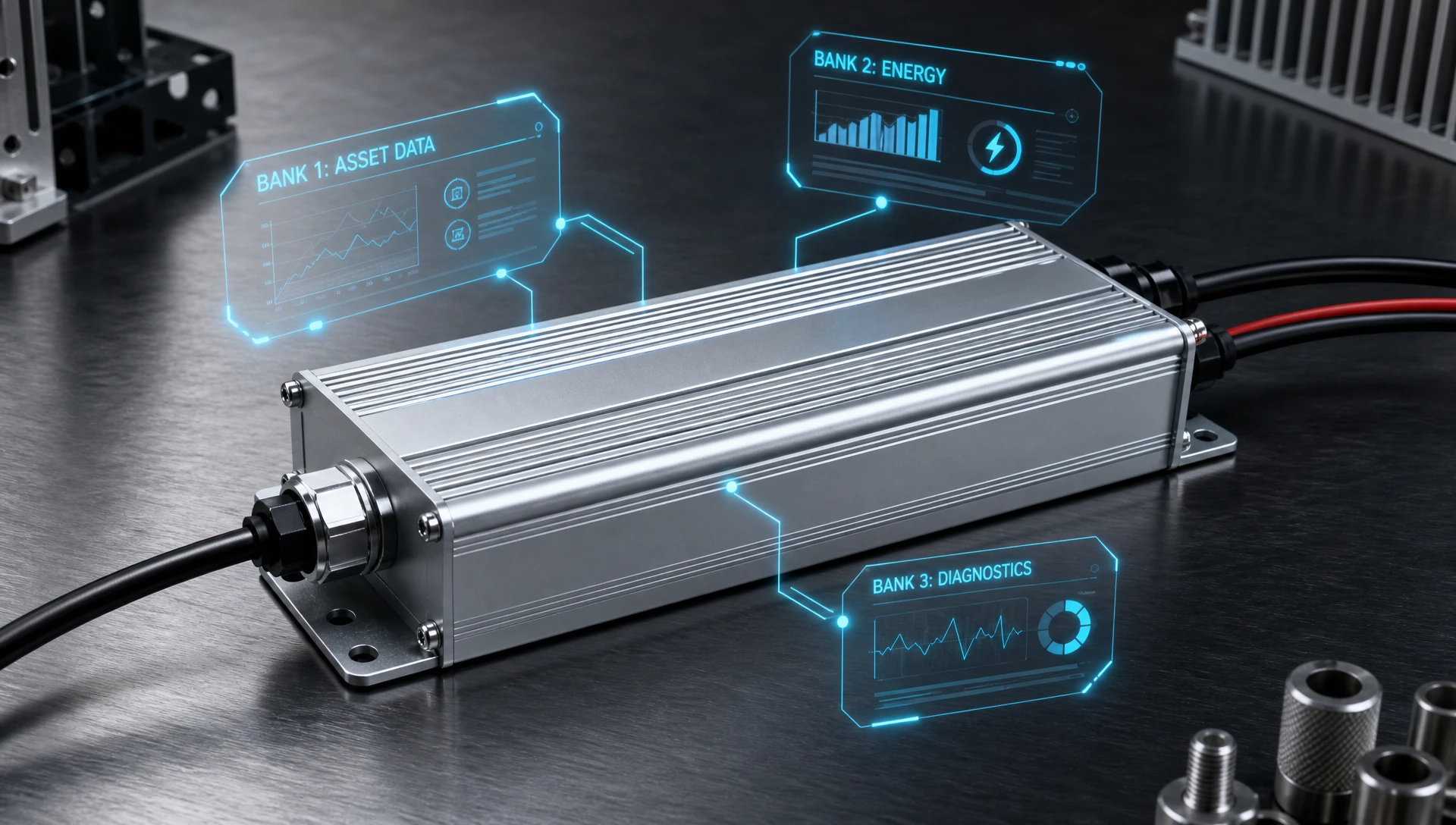 Generic D4i LED driver hardware with integrated memory bank data structure Generic D4i LED driver hardware with integrated memory bank data structure